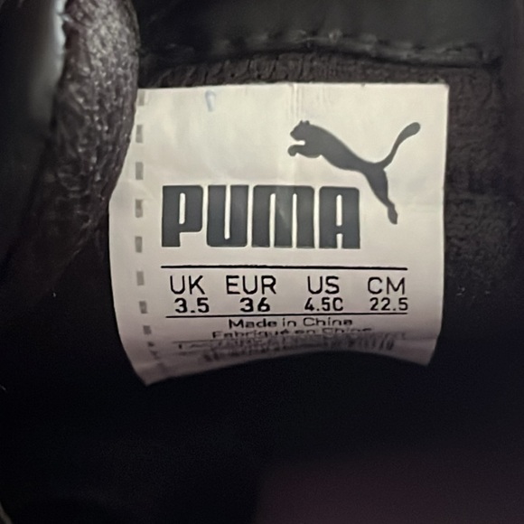 Puma Vikky Glitz Fs Ac Kids Sneaker, size 4.5 - Picture 6 of 6